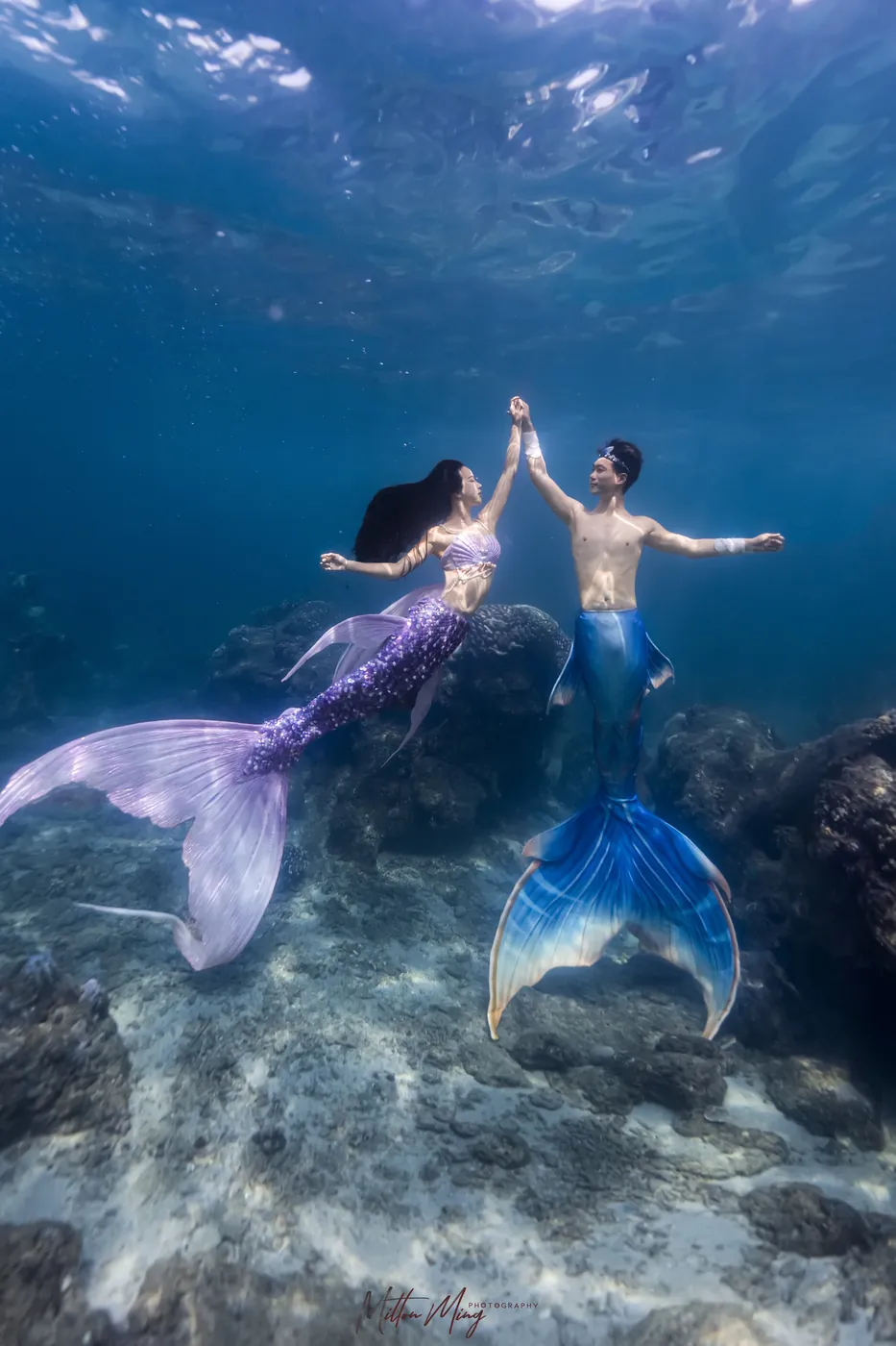 海南 · 中国 · 美人鱼 · 水舞人像