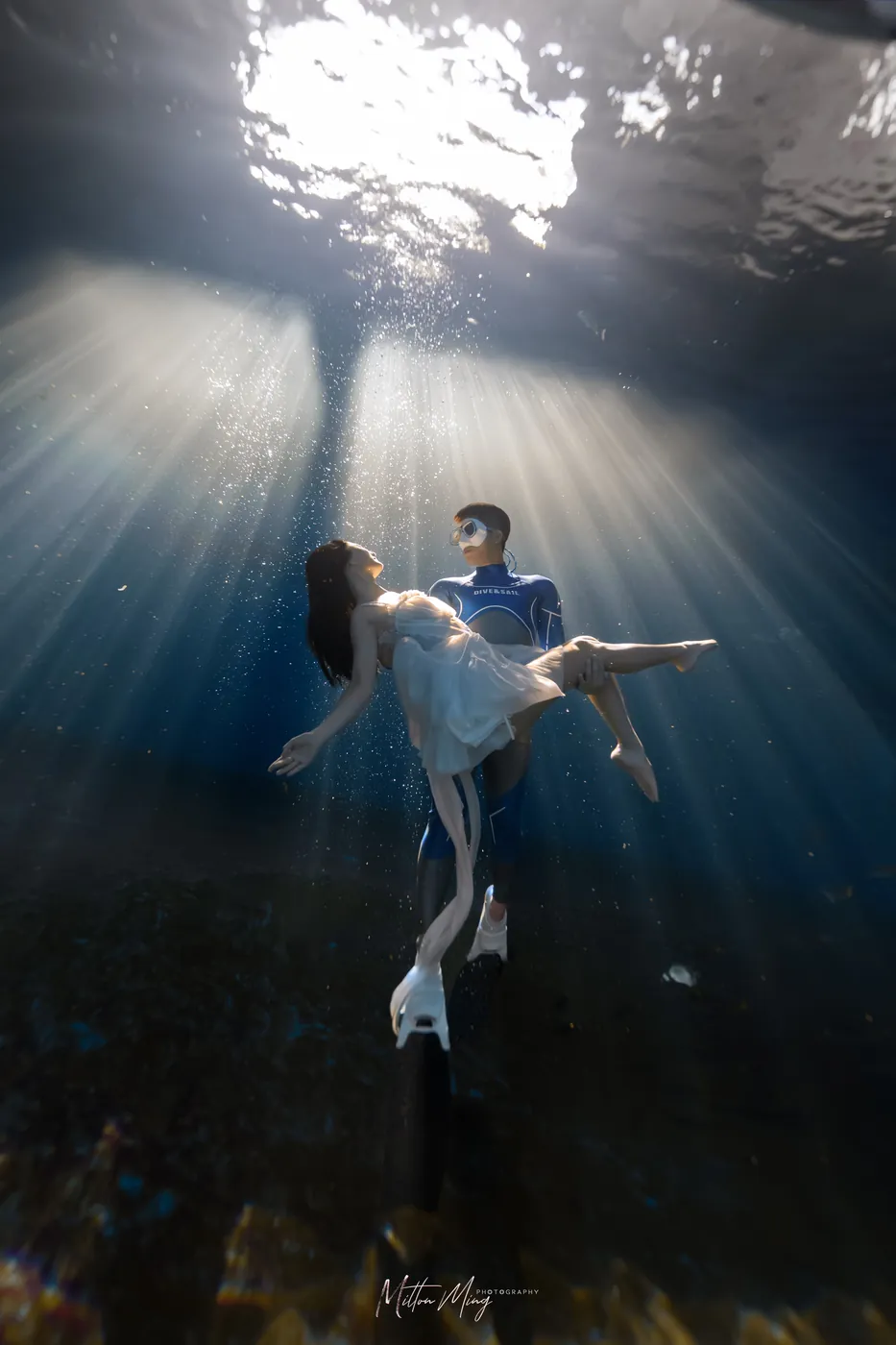 海南 · 中国 · 美人鱼 · 水舞人像